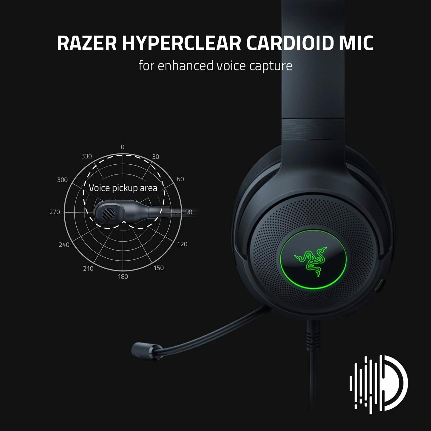 Razer Kraken V3 X Wired Esports Headset