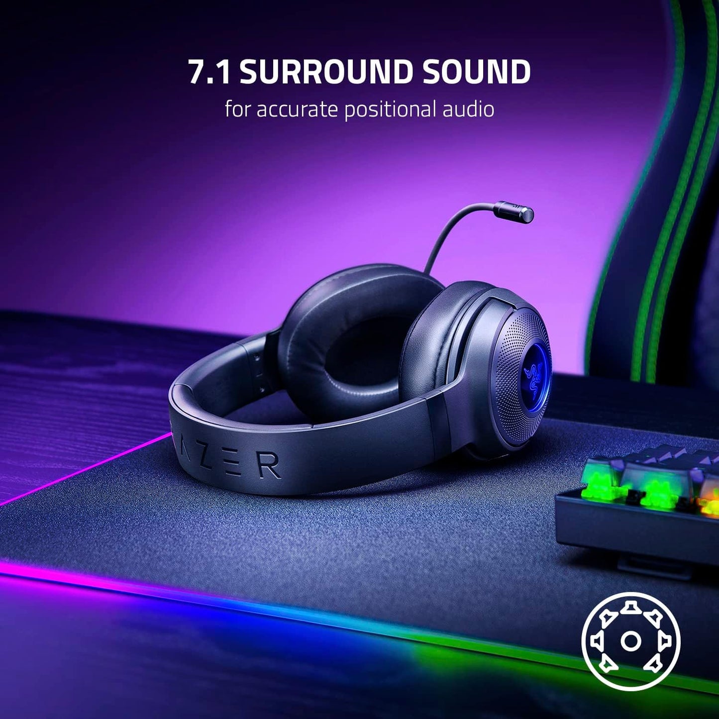 Razer Kraken V3 X Wired Esports Headset