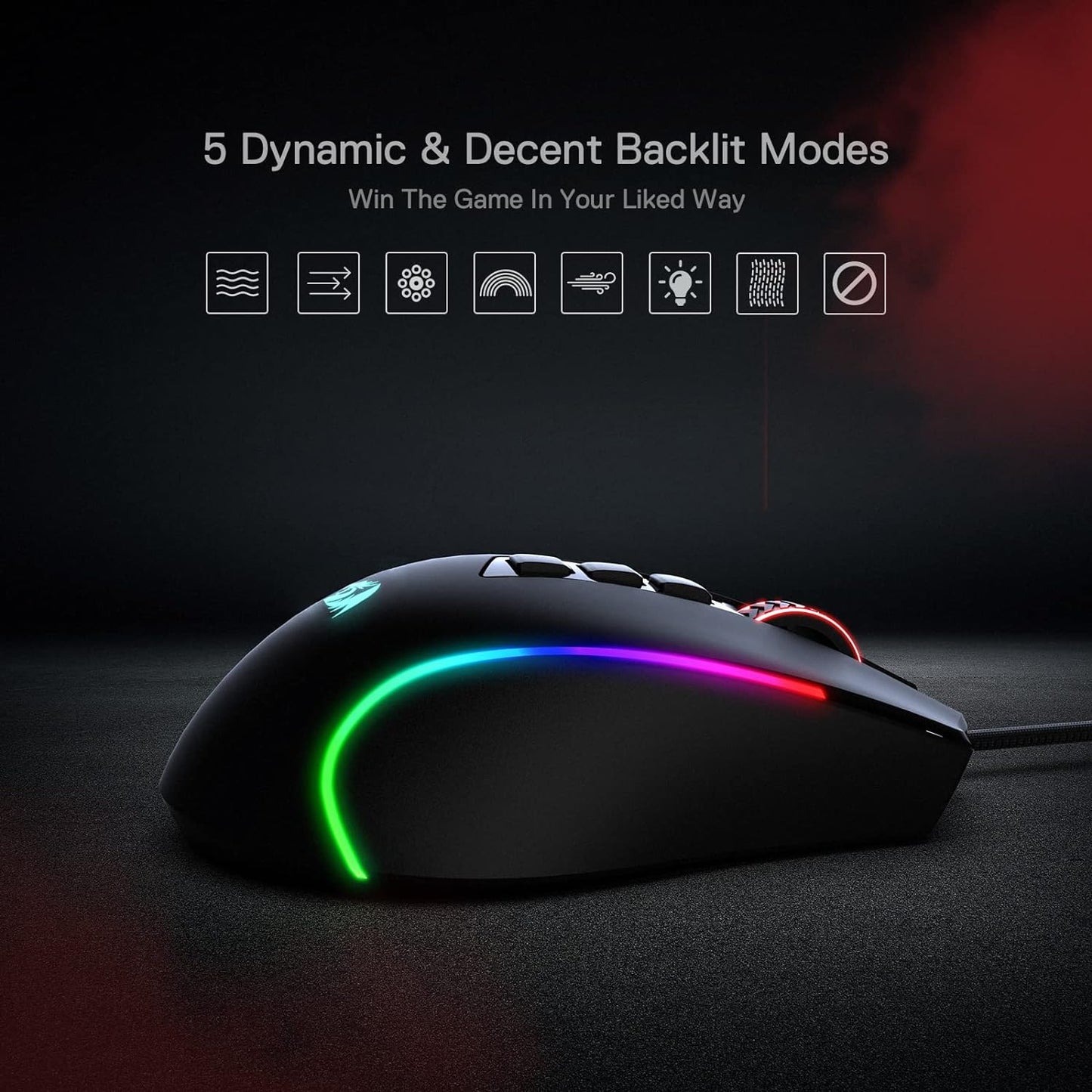 Redragon M612 Predator RGB Esports Mouse