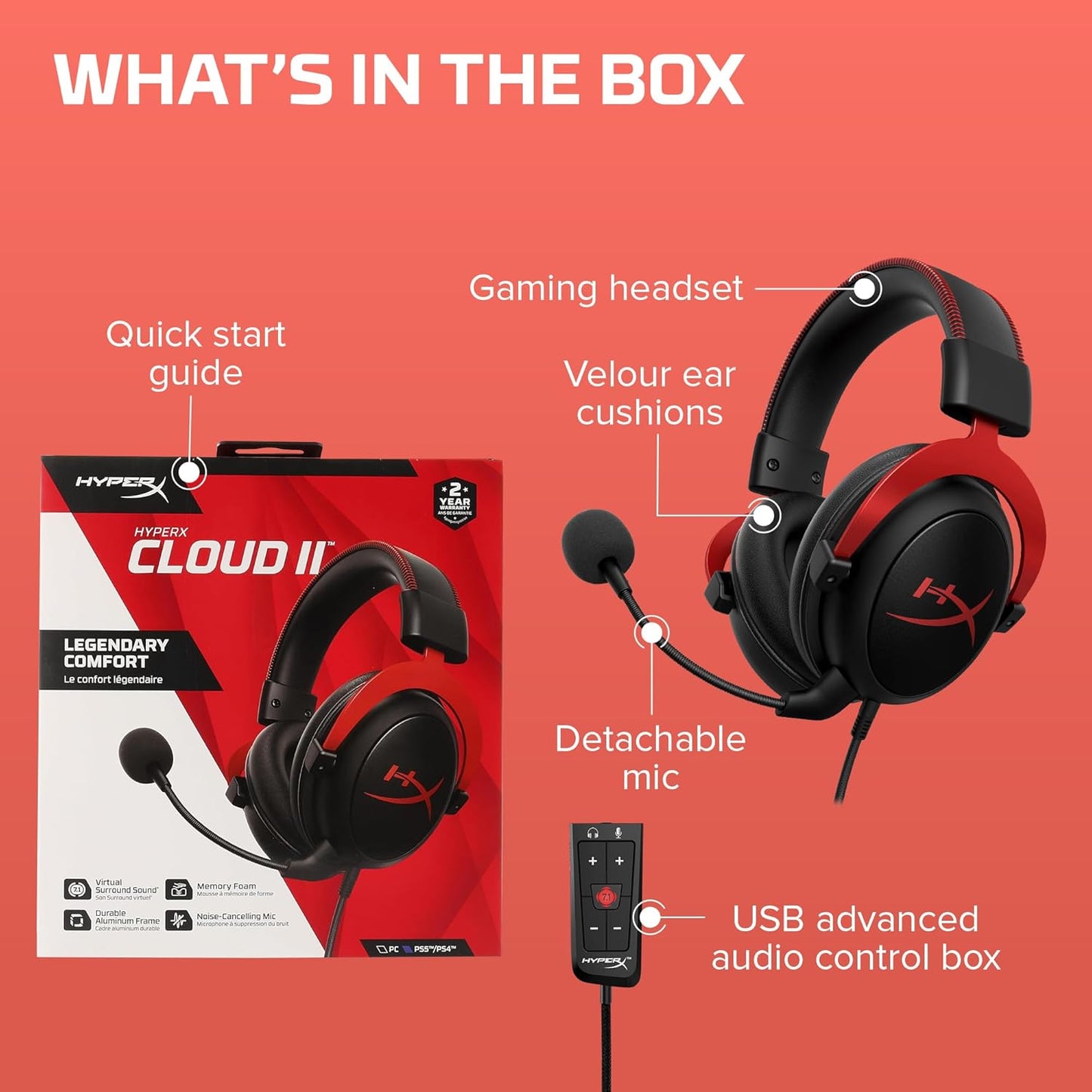 Hyper X Cloud III Wired Gaming Headset - Refurbished