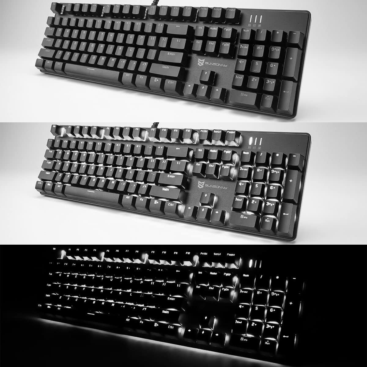 Mechanical Esports Keyboard Backlit (Black)