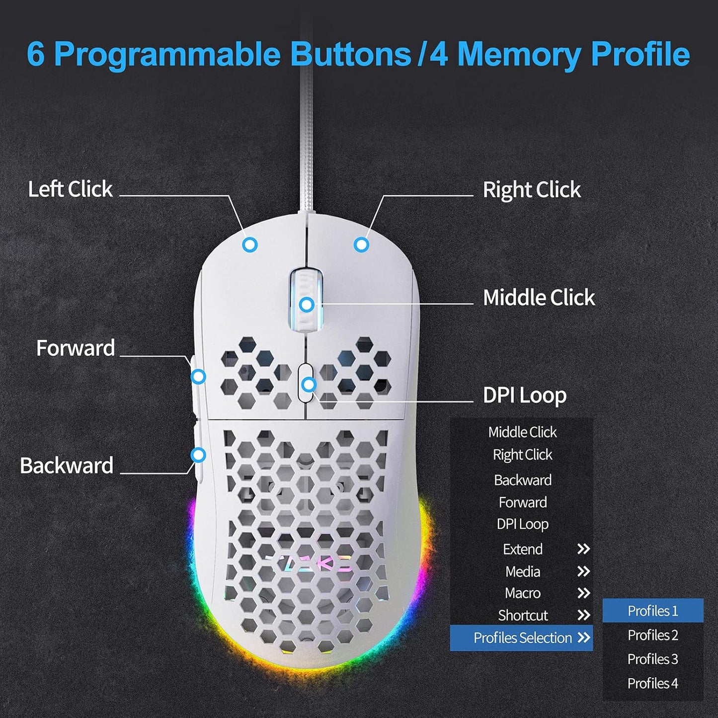 TMKB Falcon Utlralight Esports Mouse