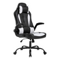 Adjustable High Back Racing Esports Chair (White)