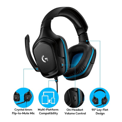 Logitech G432 Wired Esports Headset
