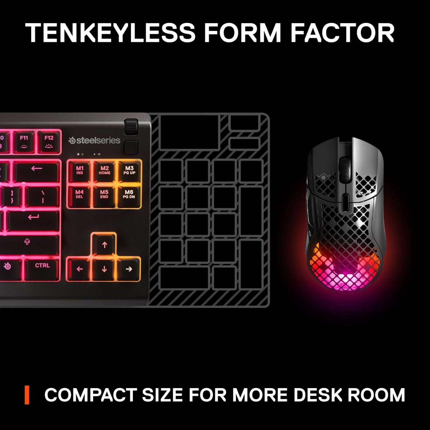 SteelSeries Apex 3 RBG Esports Keyboard