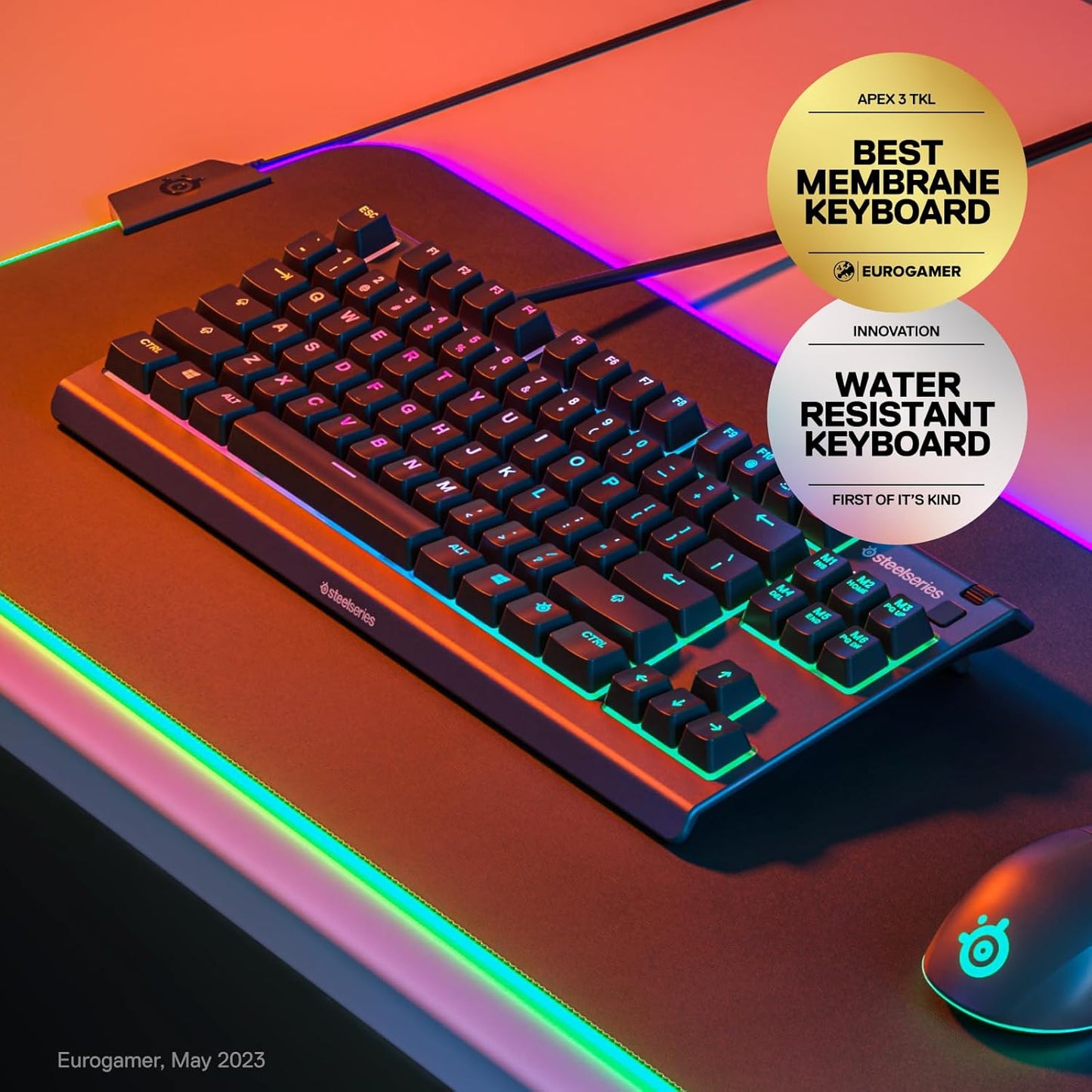 SteelSeries Apex 3 RBG Esports Keyboard